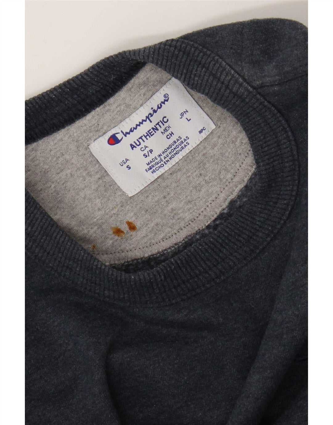 Champion Sudadera Jumper Para Hombre Grande Azul Marino