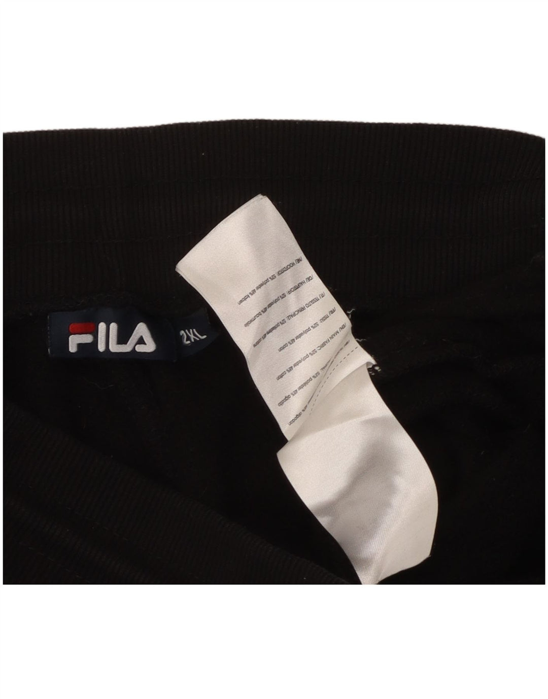 FILA Pantalón de chándal para hombre Joggers 2XL Poliéster negro