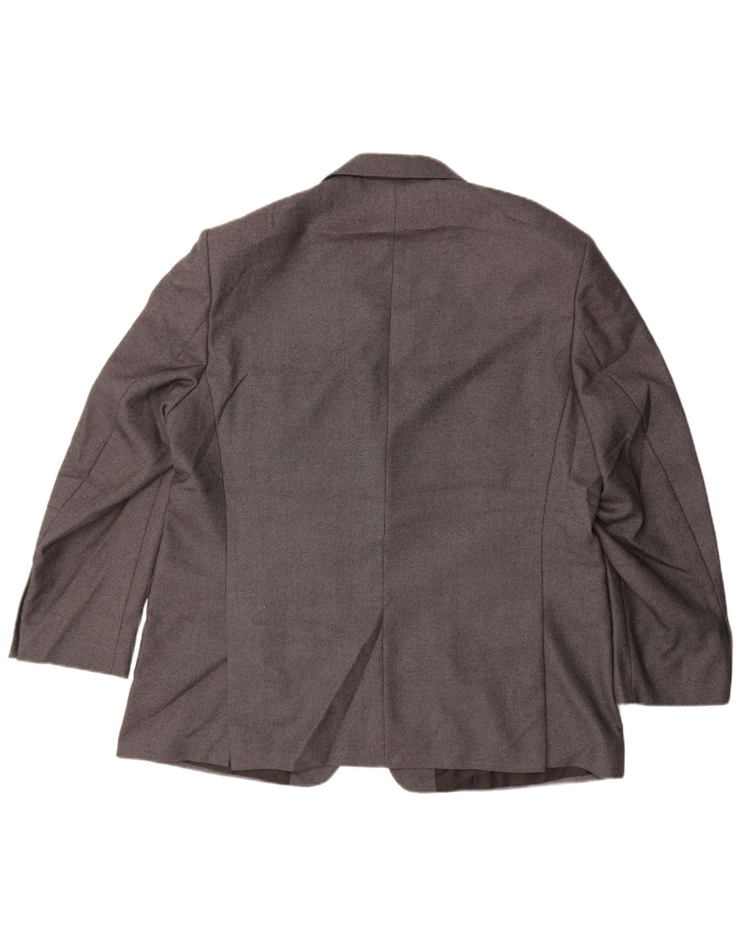 MARKS & SPENCER Chaqueta tipo blazer de 2 botones para hombre UK 46 XL Poliéster gris