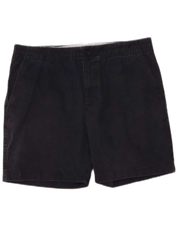 Tommy Hilfiger Pantalones cortos chinos para hombre grandes W34 algodón azul marino