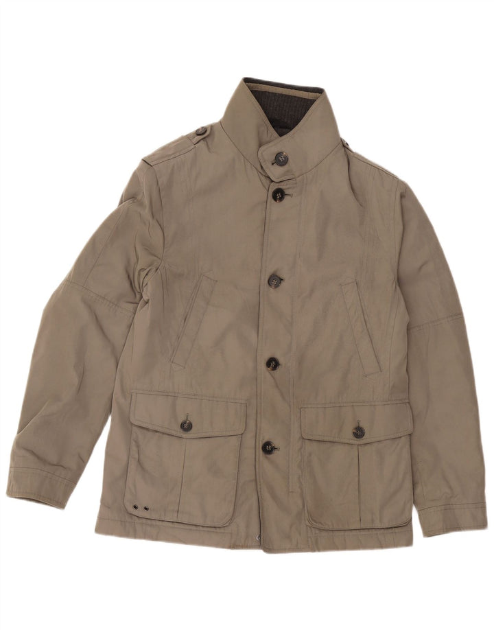 Marks & Spencer Chaqueta militar extragrande para mujer UK 10 Small Beige