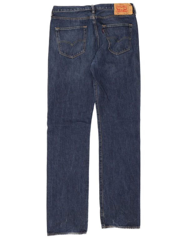 Levi's Vaqueros rectos 501 para hombre W34 L36 Algodón azul