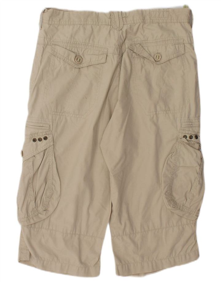 Marks & Spencer Bermudas tipo cargo para hombre W34 Algodón beige grande