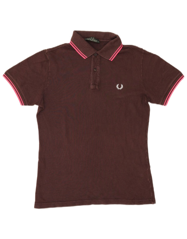 Polo Fred Perry Hombre Pequeño Algodón Marrón
