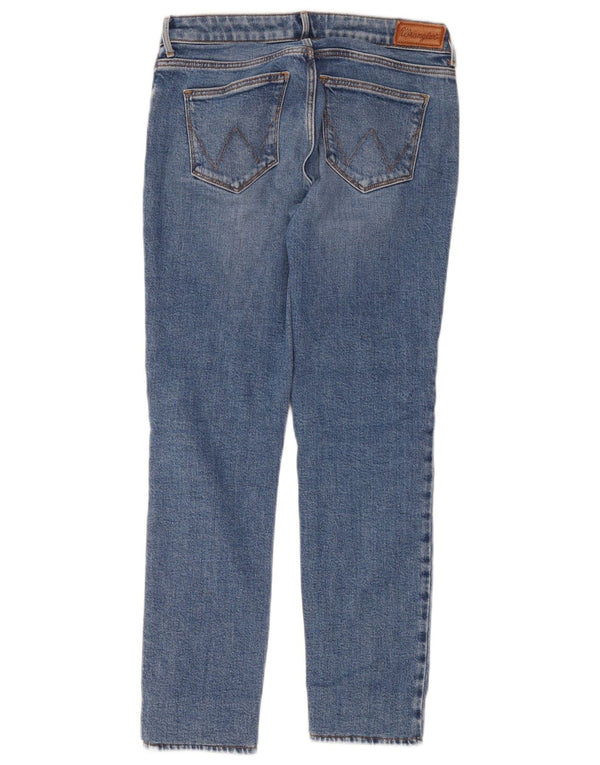 Vaqueros Ajustados Mujer Wrangler W28 L27 Algodón Azul