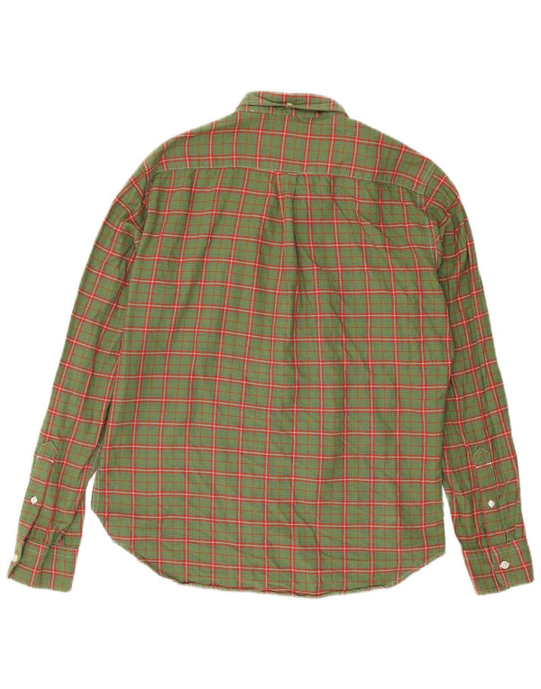 Camisa Levi's Hombre De Algodón A Cuadros Verde Medio