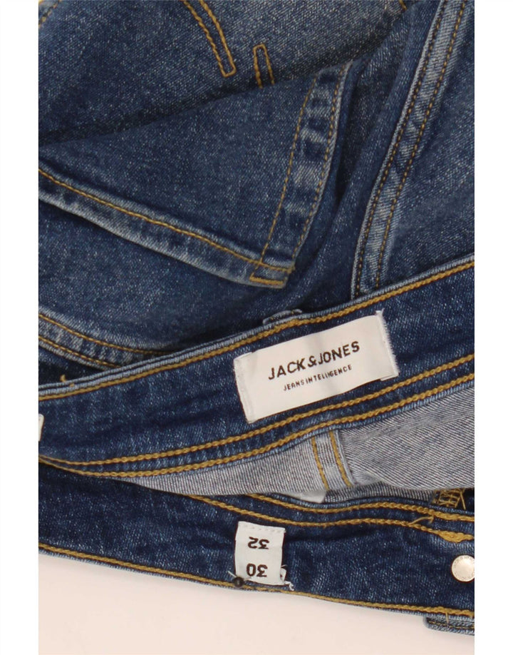 Jack & Jones Mujer Liam Vaqueros Pitillo Desgastados W30 L32 Azul