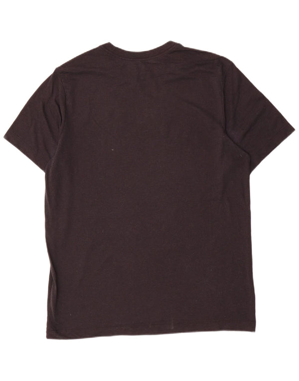 Nike Camiseta Dri Fit Graphic para Hombre Top Deportivo Negro Mediano