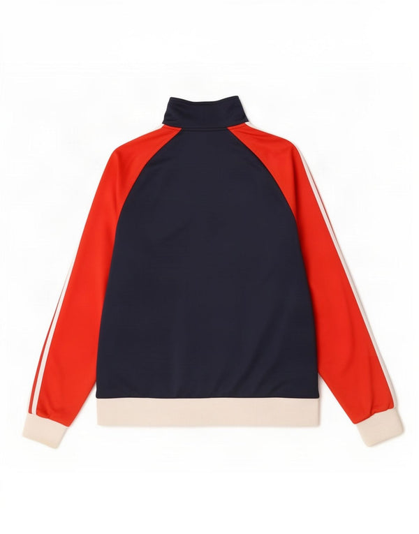 Asics Hombre Chándal Top Jacket Medium Azul Marino Colorblock