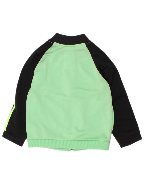 Adidas - Chaqueta de chándal para bebé niño, 12-18 meses, color verde