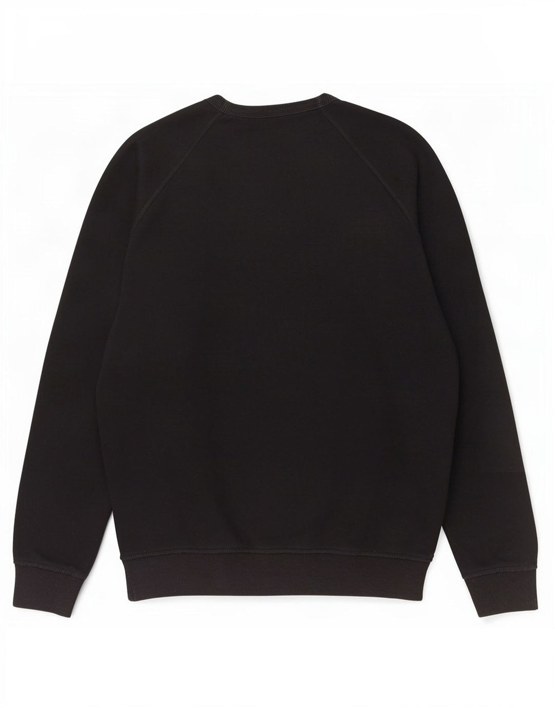 Diesel Hombre Sudadera Gráfica Jersey Grande De Algodón Negro