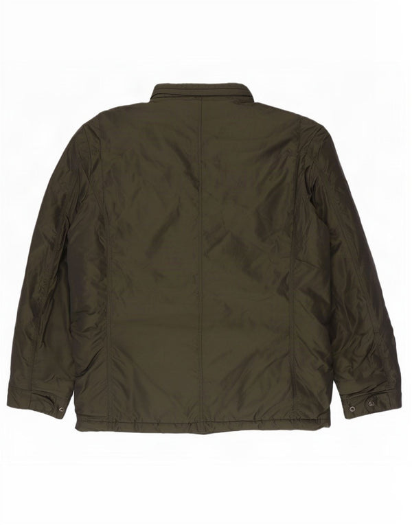 Tommy Hilfiger Chaqueta militar con capucha para hombre UK 38 Medium Khaki