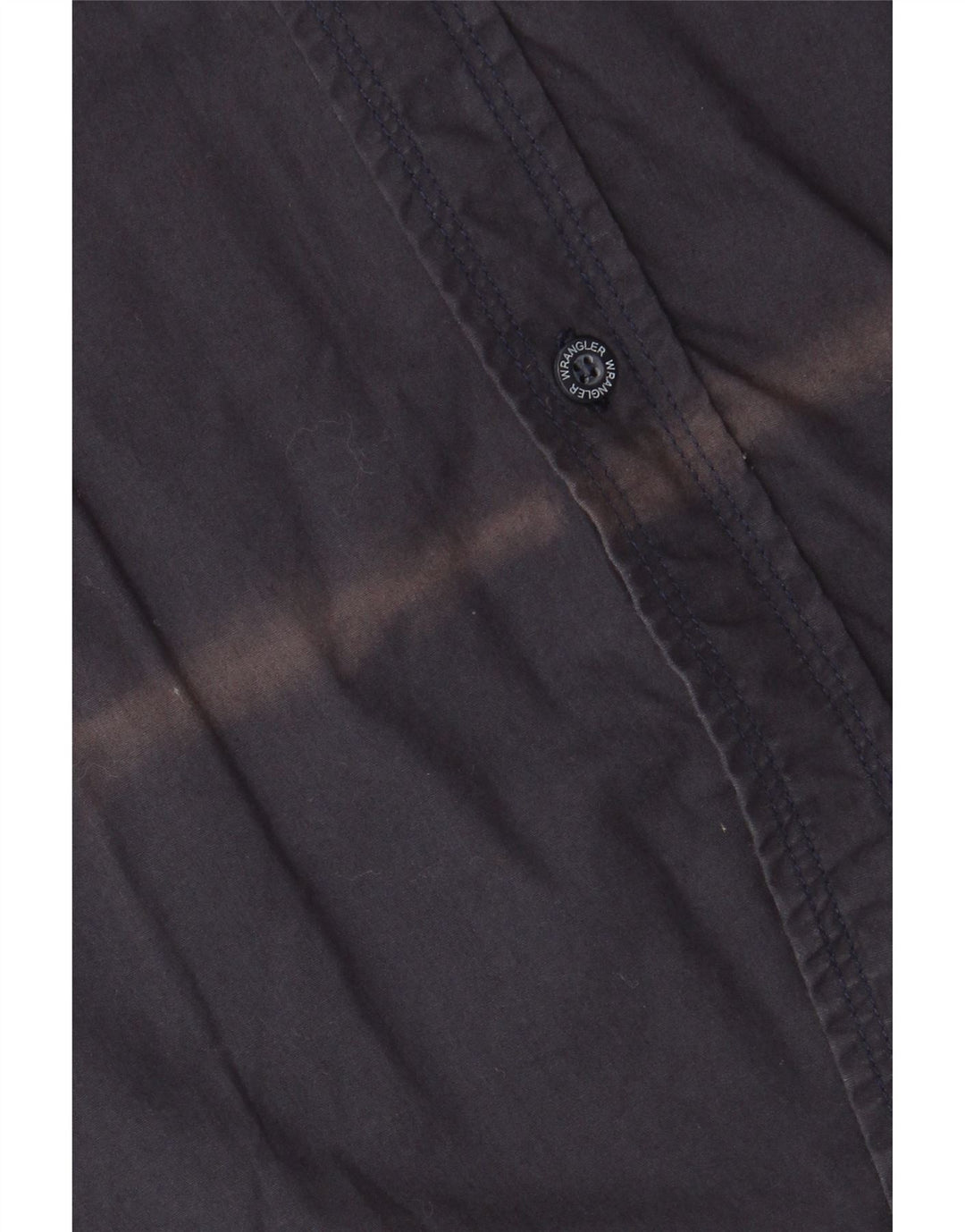 Wrangler Camisa Manga Corta Hombre 2XL Azul Marino Algodón