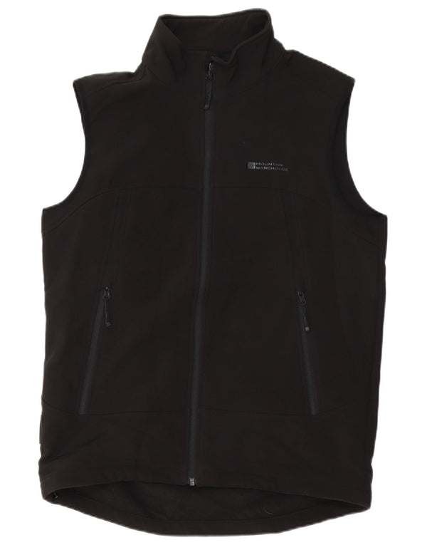 Chaleco para hombre Mountain Warehouse ES 38 Mediano Negro Poliéster