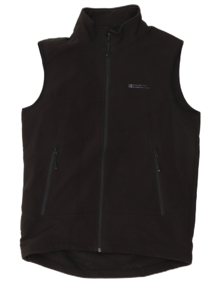 Chaleco para hombre Mountain Warehouse ES 38 Mediano Negro Poliéster