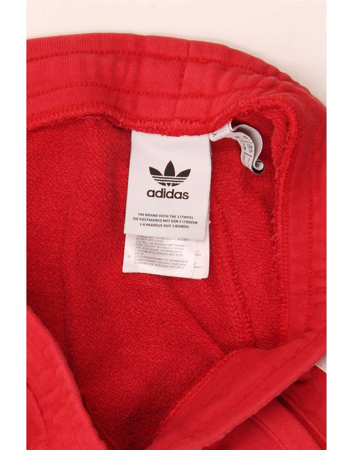 Adidas Hombre Pantalones Cortos Deportivos Pequeño Algodón Rojo