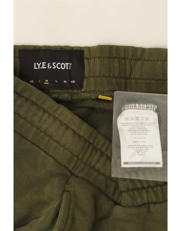 Pantalones De Chándal Lyle & Scott Hombre Joggers Algodón Verde Medio