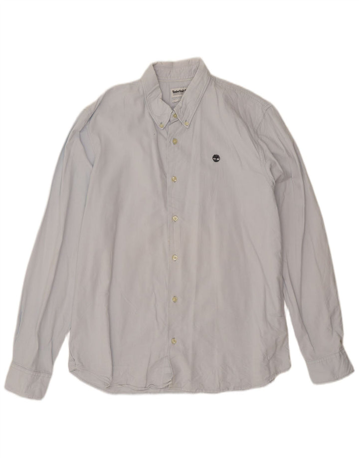 Timberland Camisa Slim Fit Hombre XL Algodón Azul