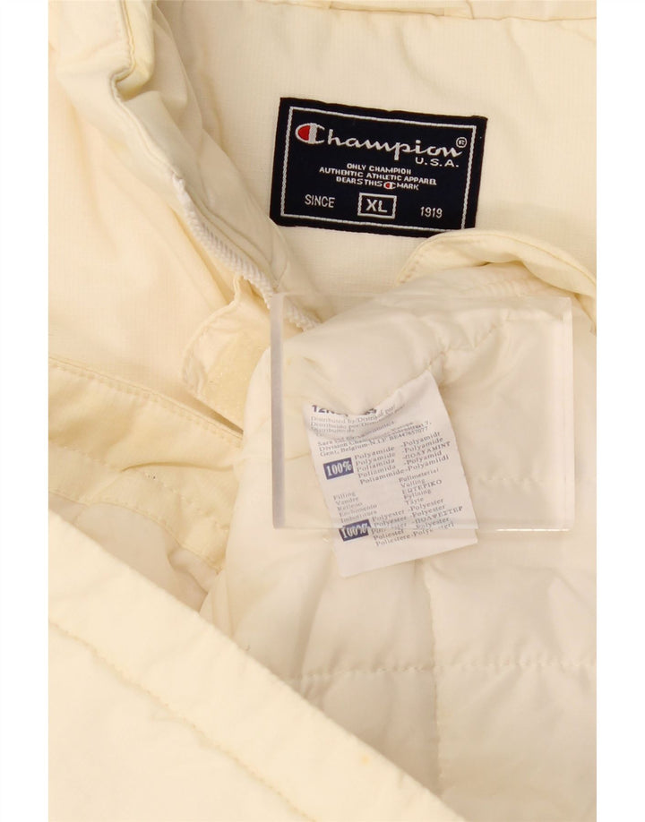 CHAMPION Chaleco para Mujer UK 18 XL Poliamida Blanco Roto