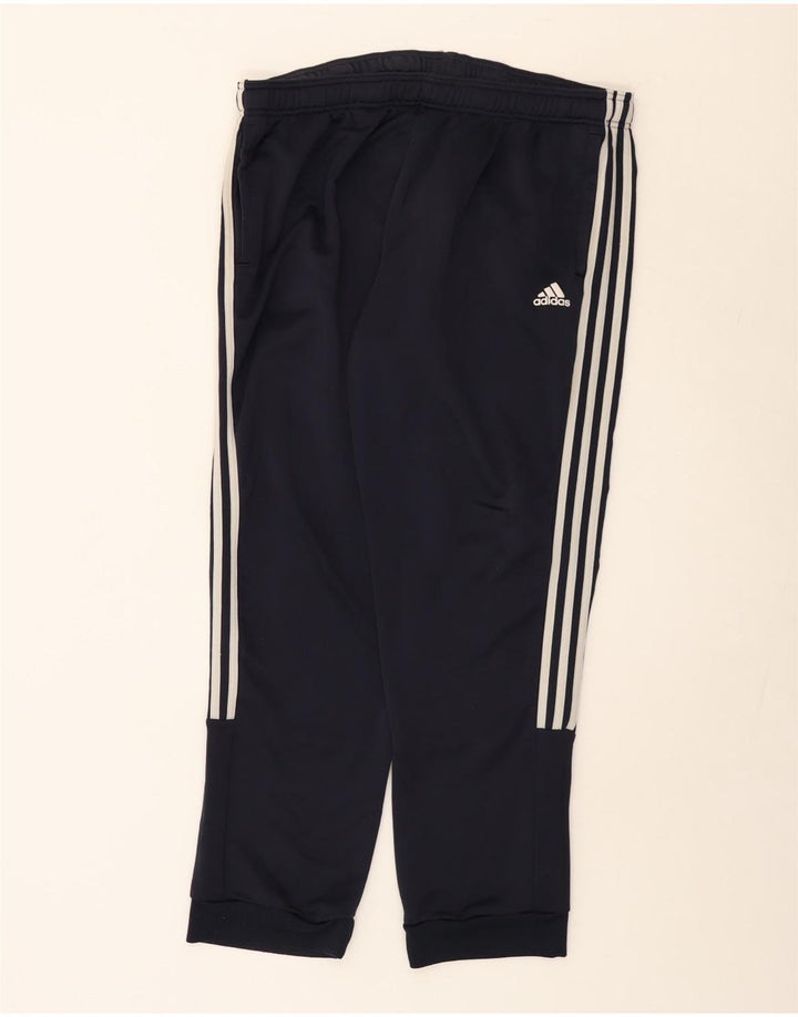 Adidas Pantalones de chándal para mujer Joggers UK 20 2XL Azul marino Poliéster