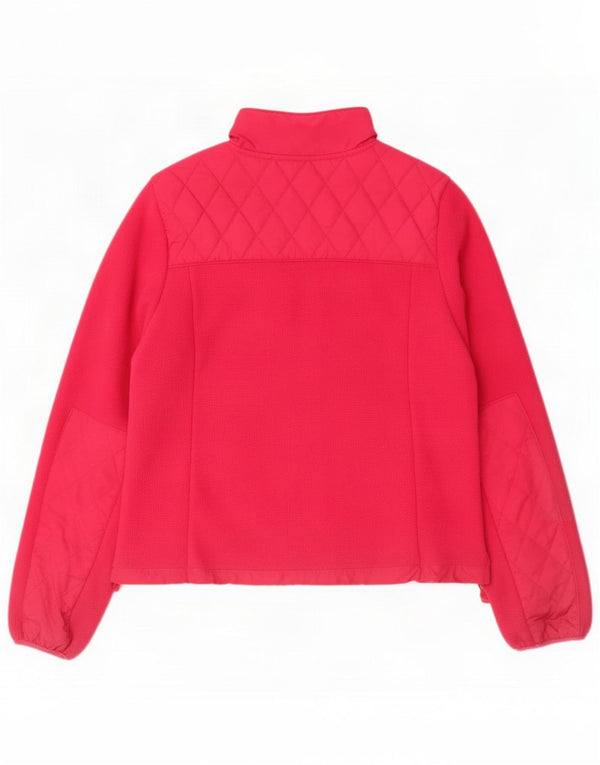 U.S. Asociación de Polo. Chaqueta polar para mujer UK 18 XL Poliéster rosa
