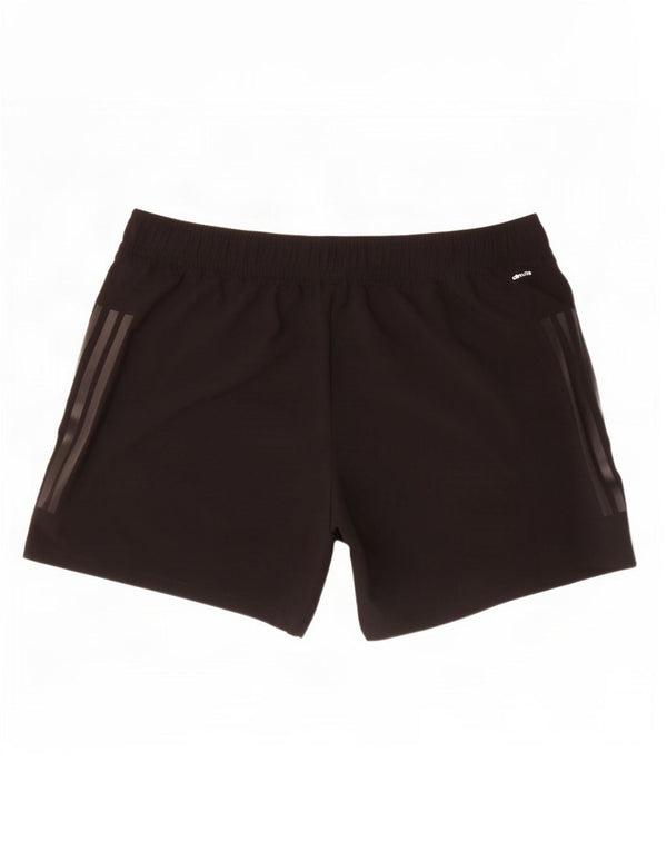 Adidas Womens Climalite Sport Shorts UK 20/22 XL Black Polyester