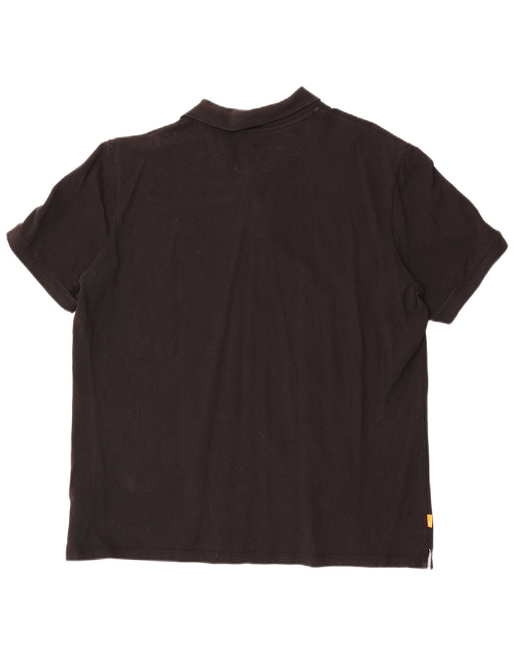 Timberland Polo De Corte Regular Para Hombre 2XL Algodón Negro