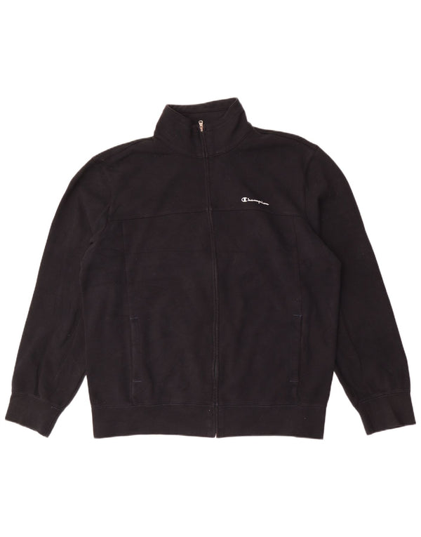 Champion Chaqueta de chándal para hombre 2XL Algodón negro