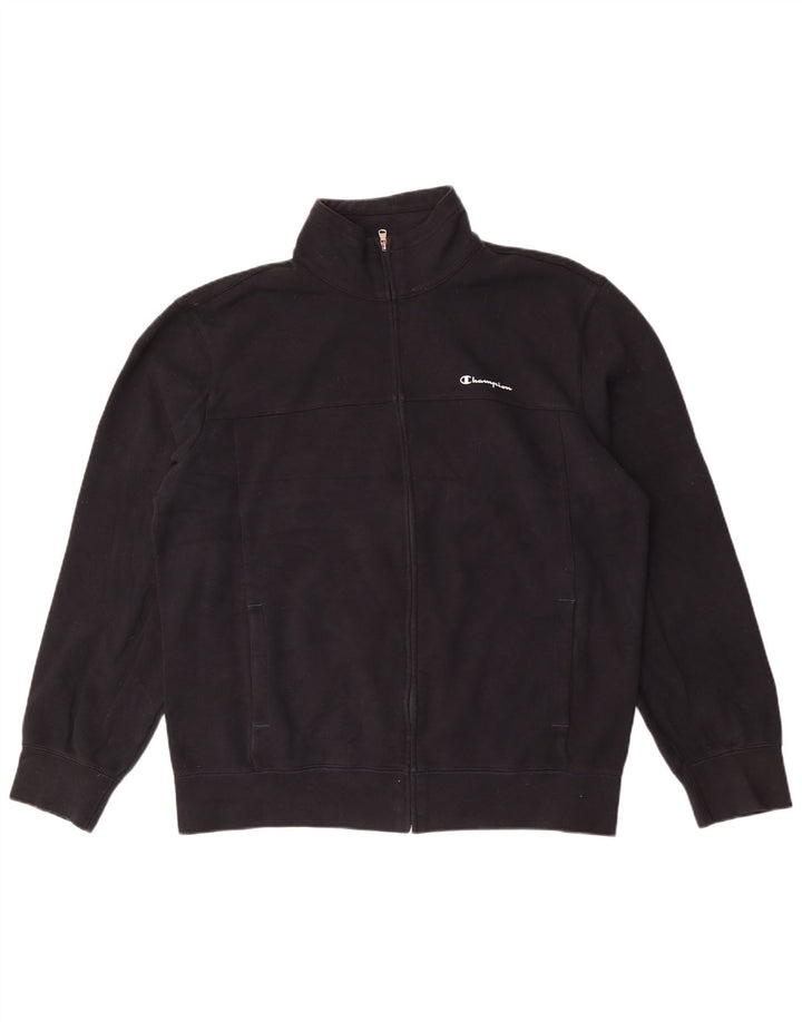 Champion Chaqueta de chándal para hombre 2XL Algodón negro