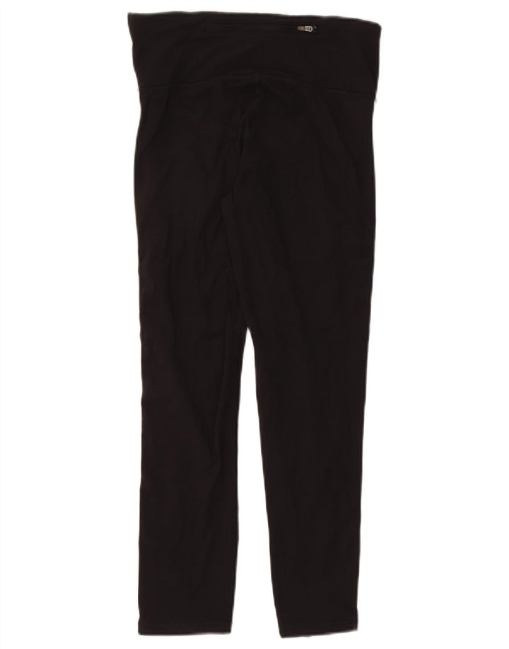 CHAMPION Leggings para mujer UK 12 Mediano Negro Poliéster