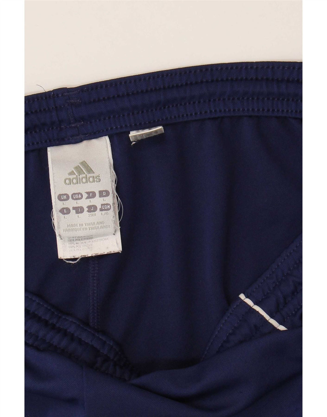 Adidas Mens Climalite Graphic Sport Shorts Grande Azul Marino Poliéster