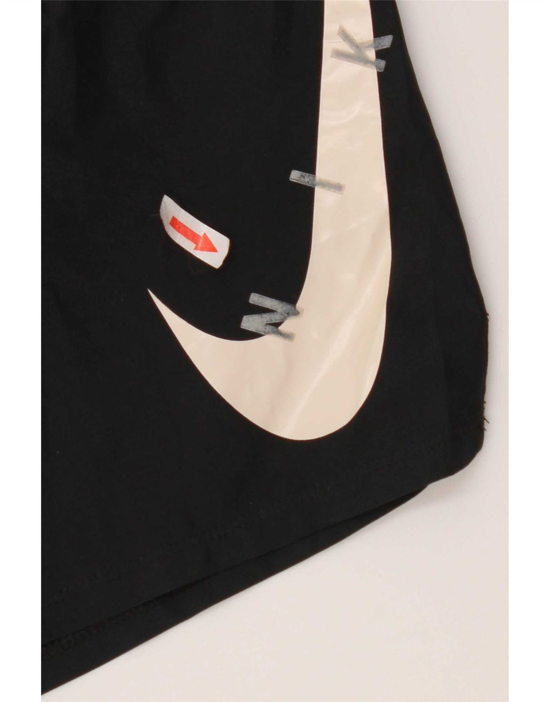 Nike Dri Fit Graphic - Pantalones cortos deportivos para mujer, talla M, poliéster negro