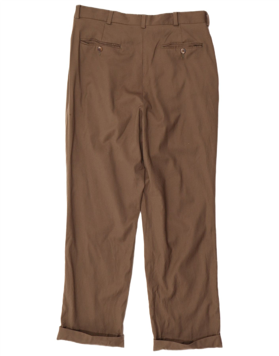 NAUTICA Pantalón de traje con pinzas para hombre W33 L30 Lana gris