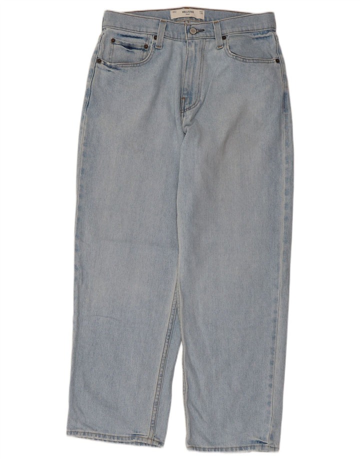 HOLLISTER Vaqueros holgados holgados para hombre W31 L30 Algodón azul