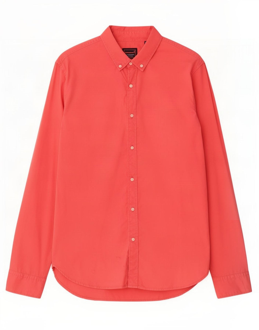 Superdry Camisa Regular Fit Para Hombre 2XL Algodón Rojo