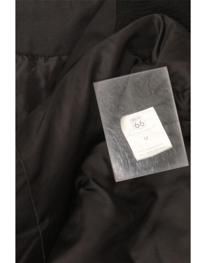 Route 66 Chaqueta acolchada para hombre UK 38 Mediana Negro Poliéster