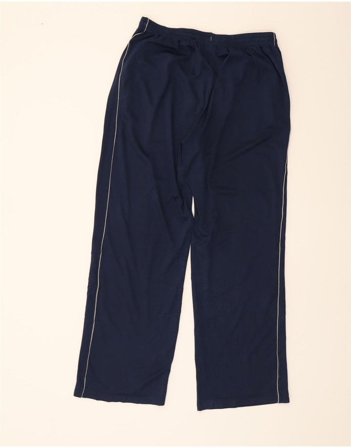 REEBOK Mens Tracksuit Trousers Large Navy Blue Polyester Vintage Reebok and Second-Hand Reebok from Messina Hembry 