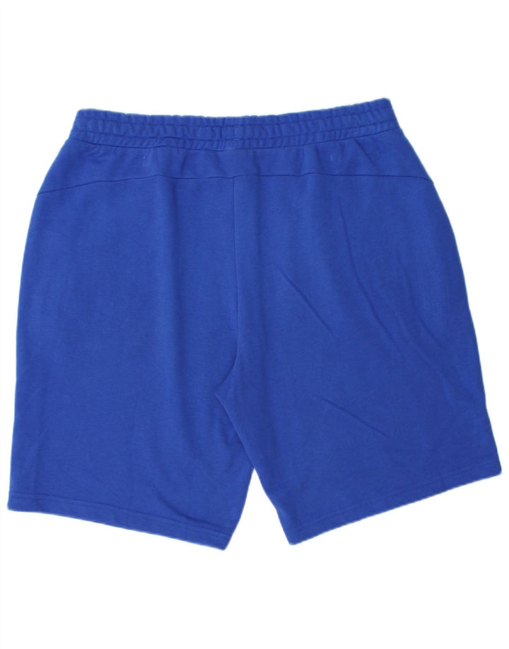 Puma Pantalones cortos deportivos gráficos para hombre XL Algodón azul