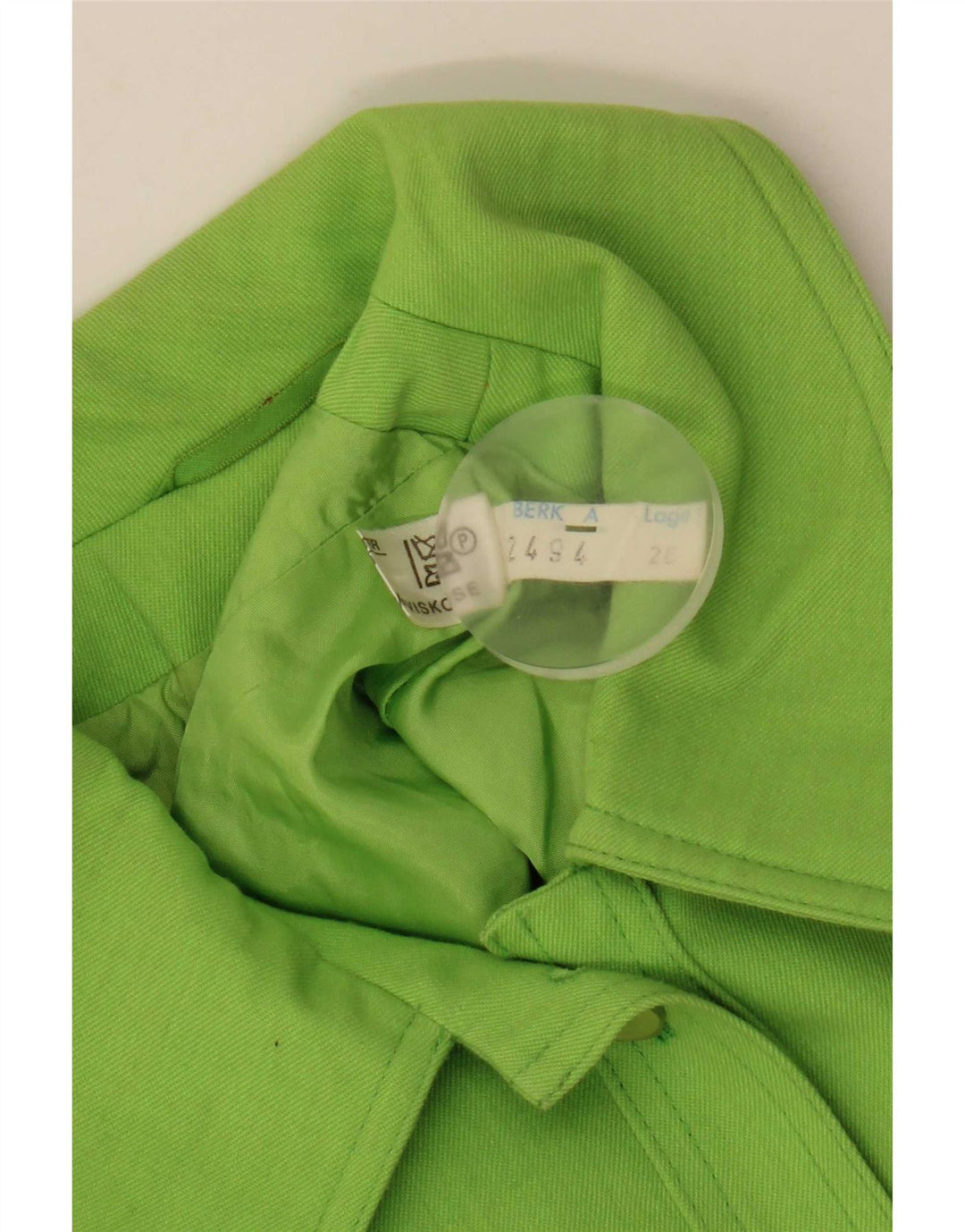 Gil Bret Chaqueta Bomber Corta para Mujer Reino Unido 44 Poliéster Verde Grande