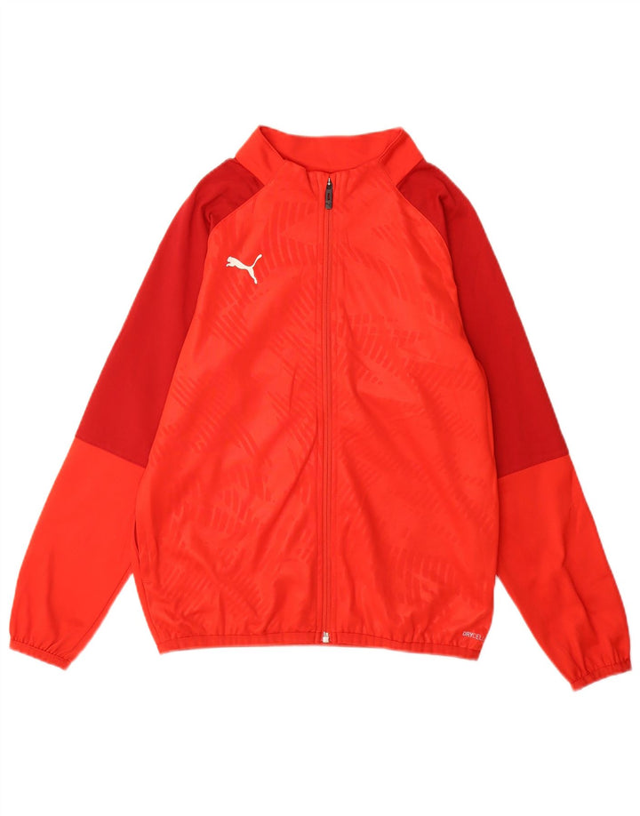 Puma Chaqueta de chándal para niño 11-12 años Rojo