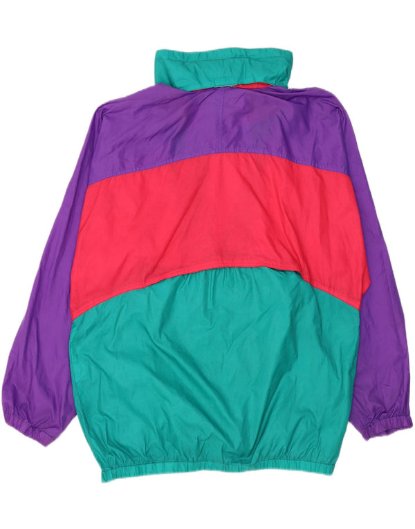 San Felice Chaqueta impermeable con capucha extragrande para hombre UK 38 Medium Multicolor