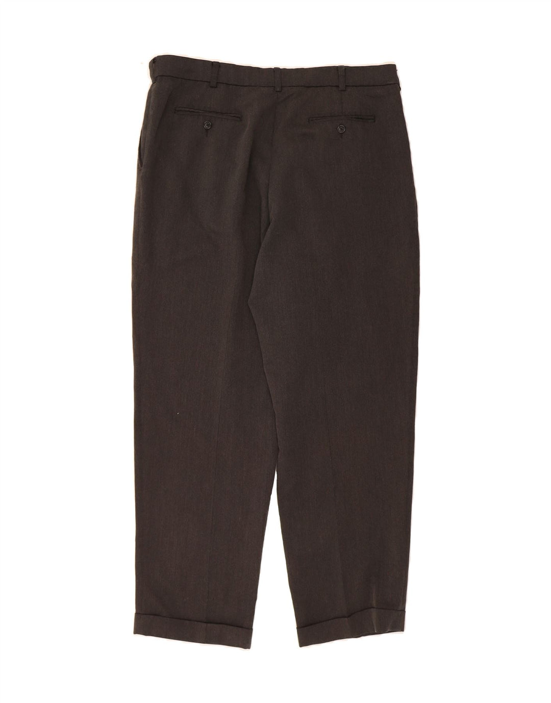 IZOD Mens Pegged Suit Trousers W38 L32 Grey Polyester Vintage Izod and Second-Hand Izod from Messina Hembry 