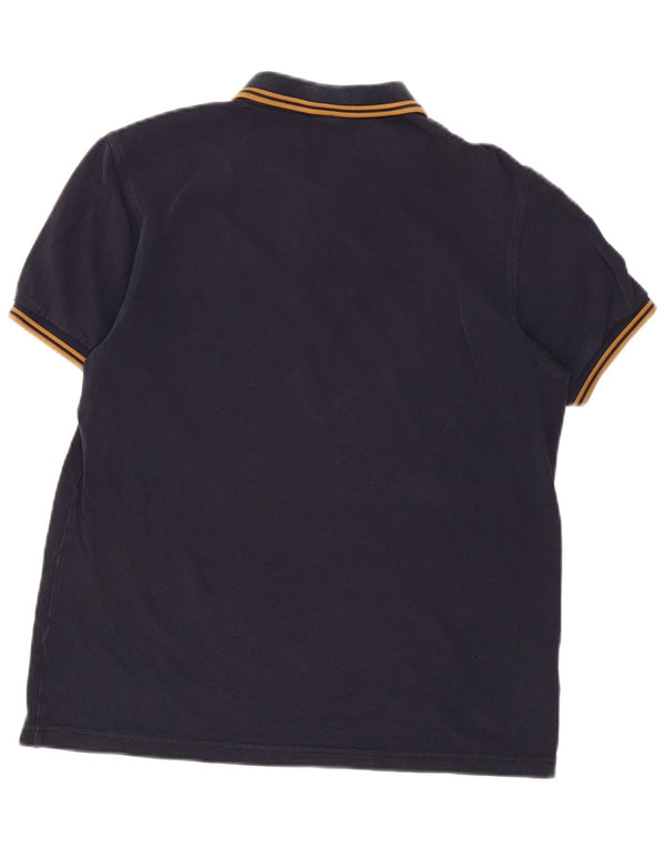 Polo Fred Perry Hombre Algodón Azul Marino Medio