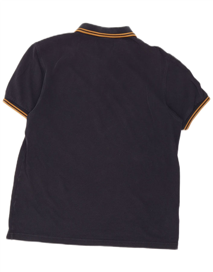 Polo Fred Perry Hombre Algodón Azul Marino Medio