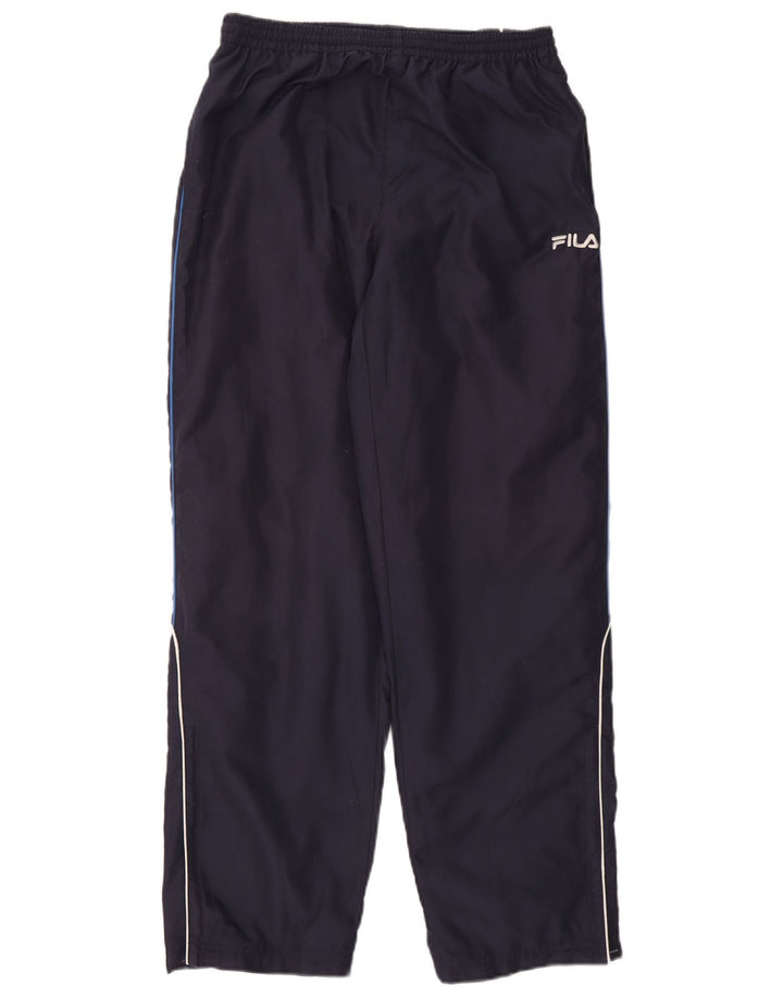 Fila Pantalón De Chándal Para Hombre Grande Azul Marino Poliéster