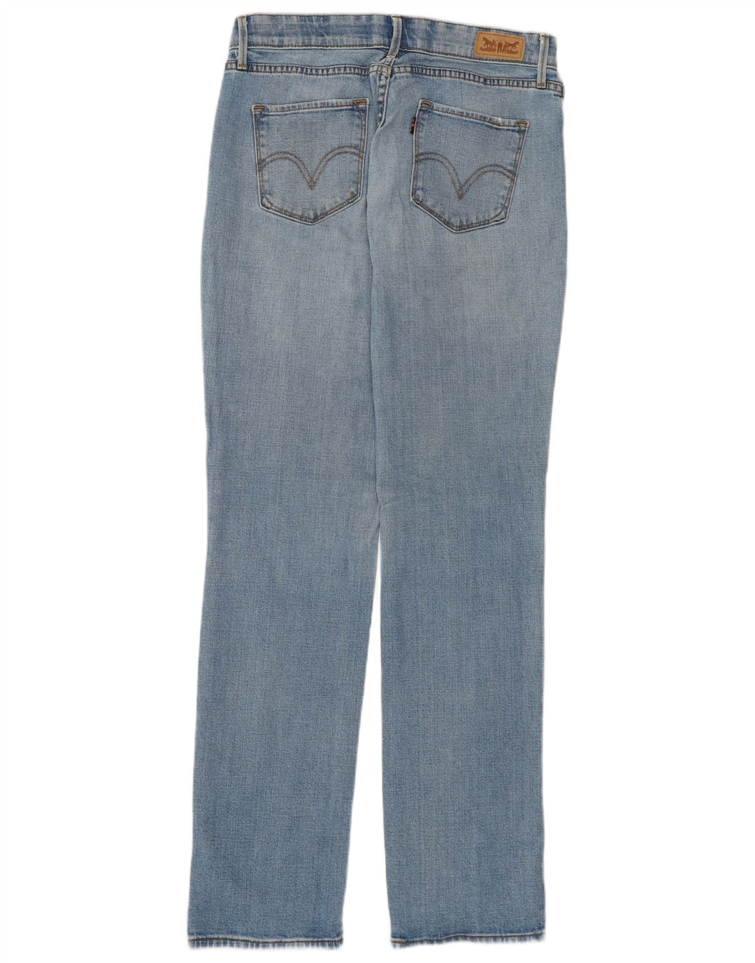 LEVI'S Jeans rectos 525 para mujer US 10 Grande W32 L31 Azul