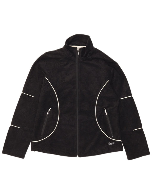 Brugi Chaqueta polar para mujer UK 40 Mediana Poliéster negro