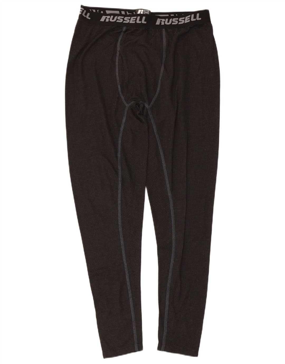 Russell Athletic Leggings gráficos para hombre poliéster negro grande