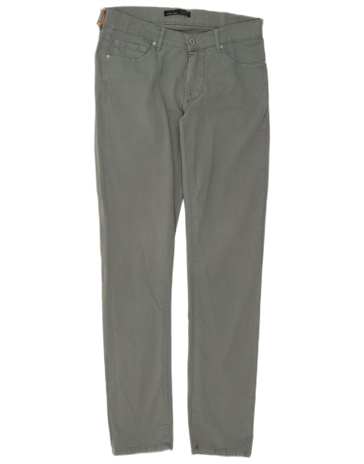 ZARA Vaqueros Slim Hombre EU 40 Medium W31 L31 Algodón Gris