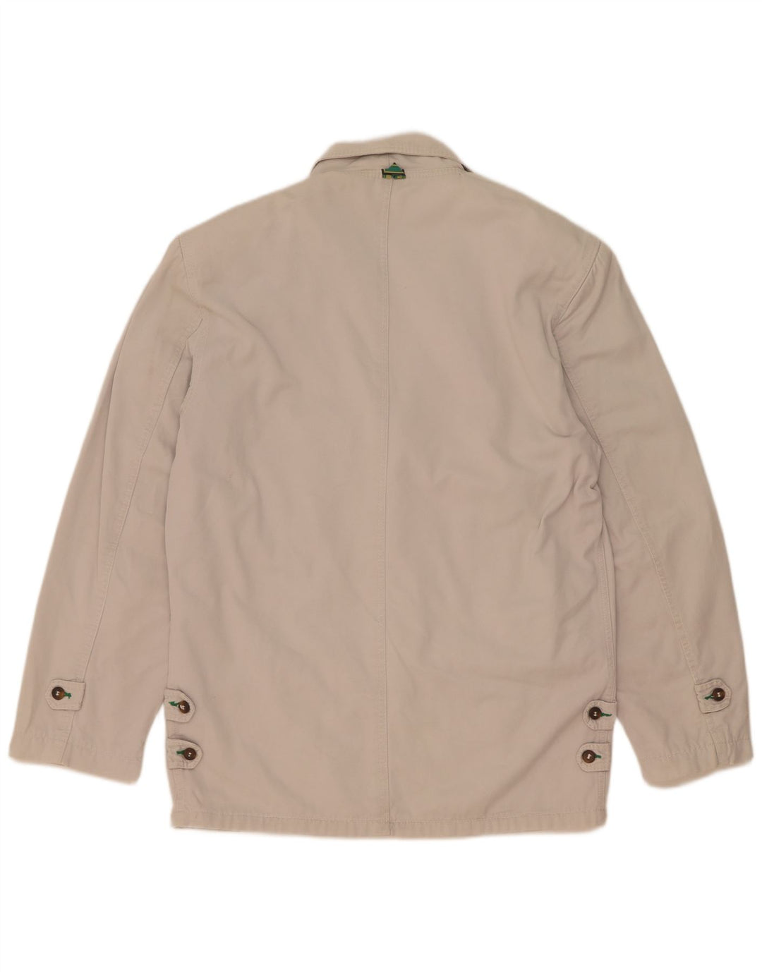 Vintage hombres 2 botones Blazer chaqueta Reino Unido 40 grande blanco